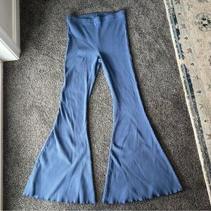 aerie Ribbed Flare Pants